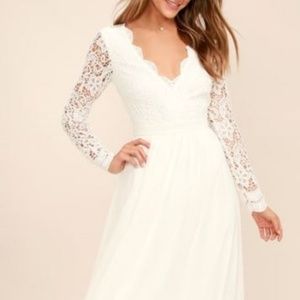 White Lace Dress